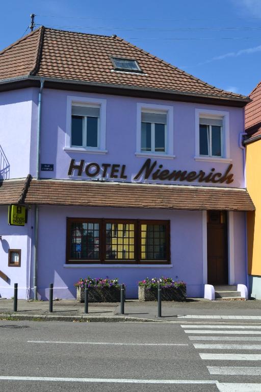 Hotel Restaurant Niemerich Pulversheim Esterno foto