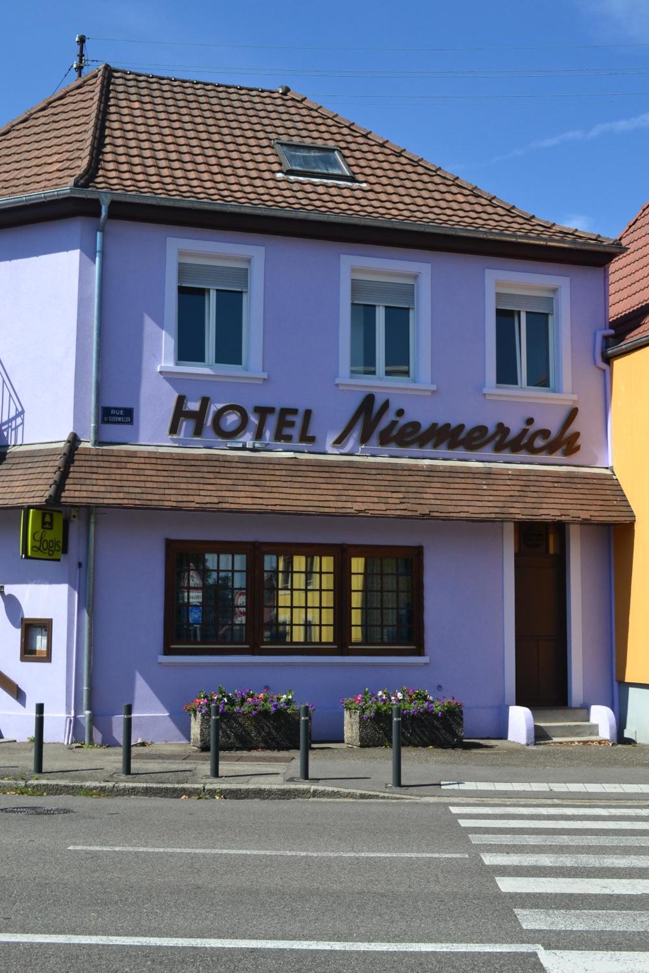 Hotel Restaurant Niemerich Pulversheim Esterno foto